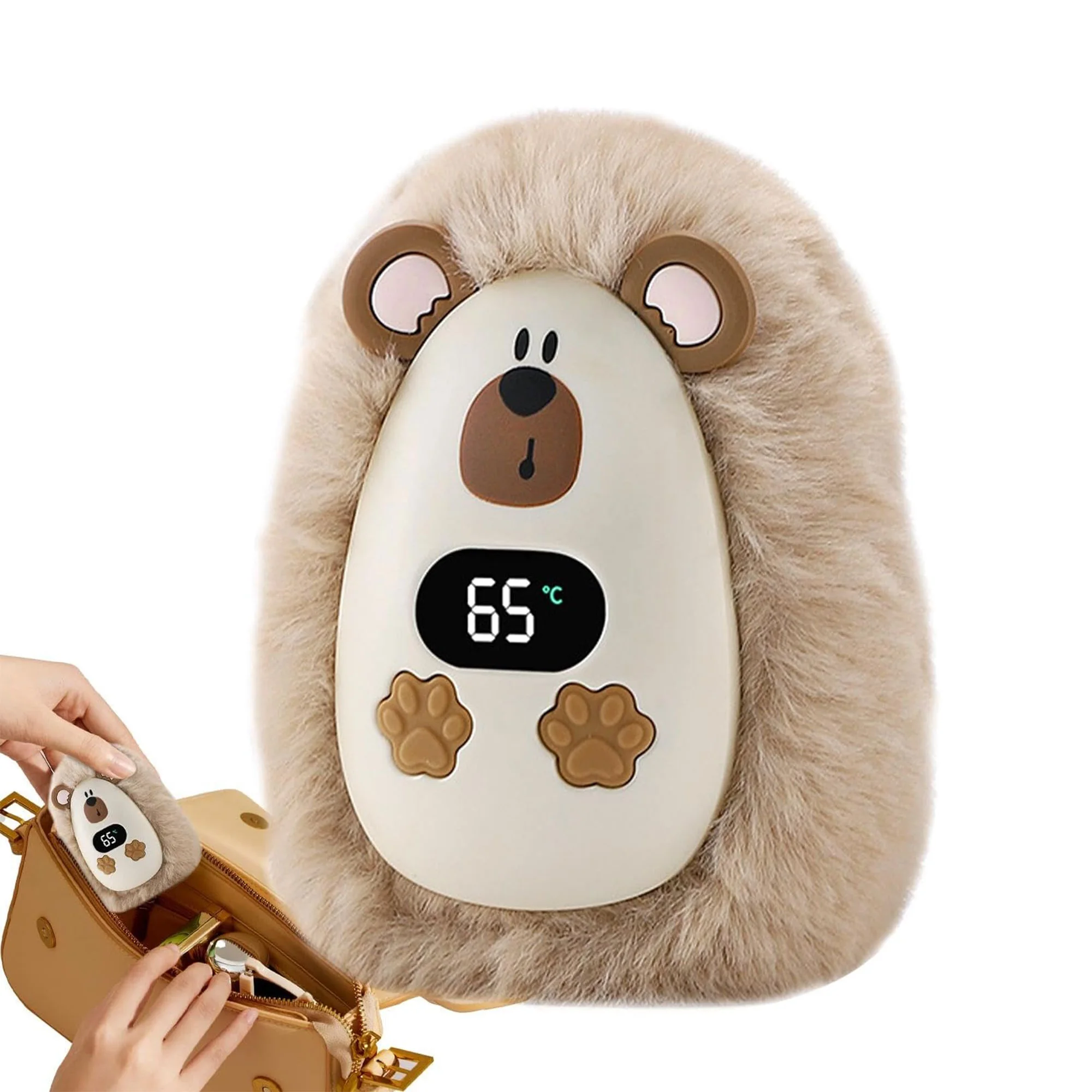 دفأة يد كهربائية كابيبارا – تصميم لطيف ودفء سريع بلمسة واحدة