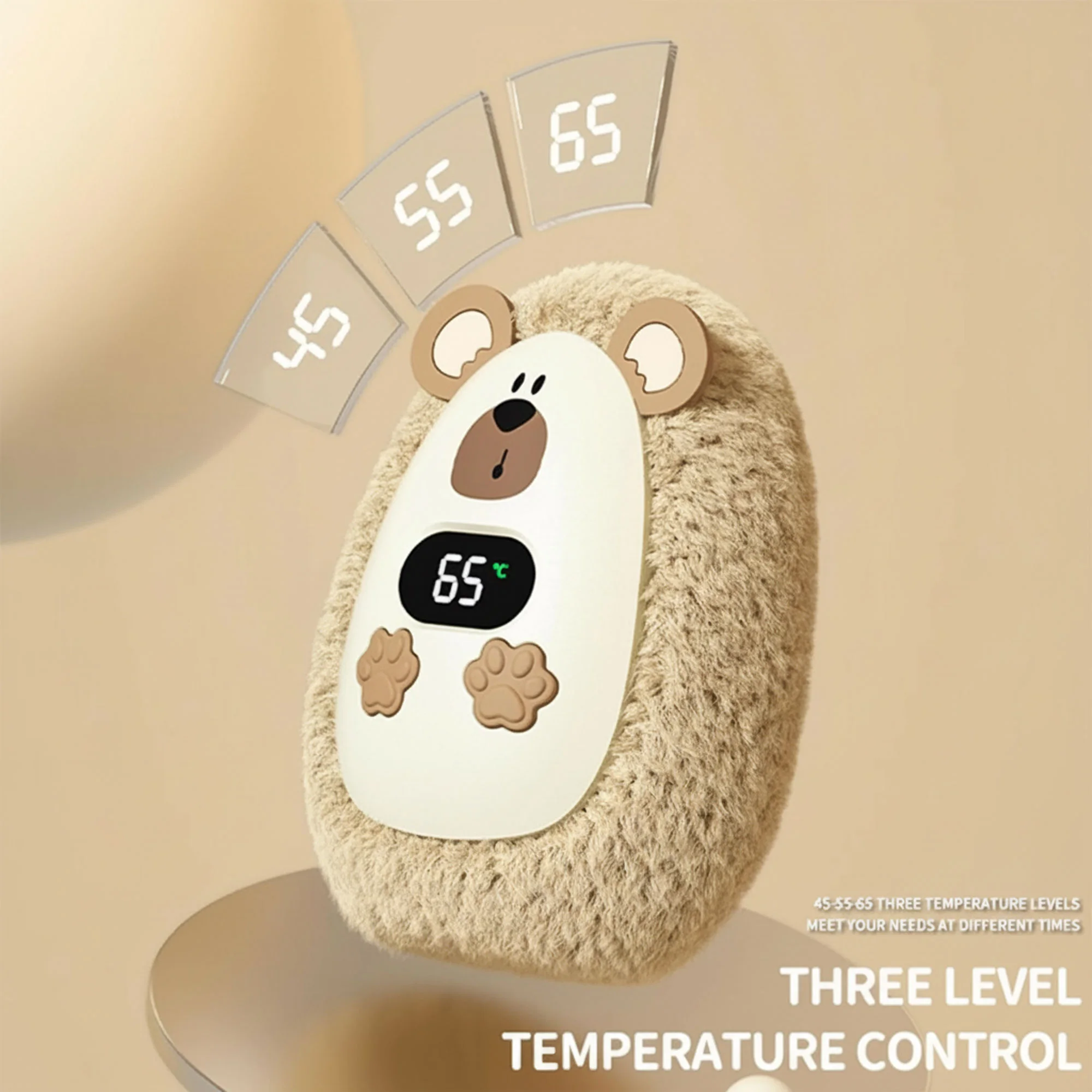 دفأة يد كهربائية كابيبارا – تصميم لطيف ودفء سريع بلمسة واحدة