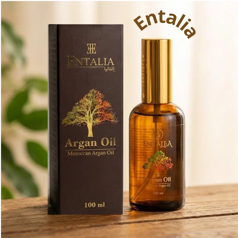 زيت الأرغان المغربي الأصلي – ترطيب وتغذية للبشرة والشعر . [ ٪19 خصم على القطعتين ]