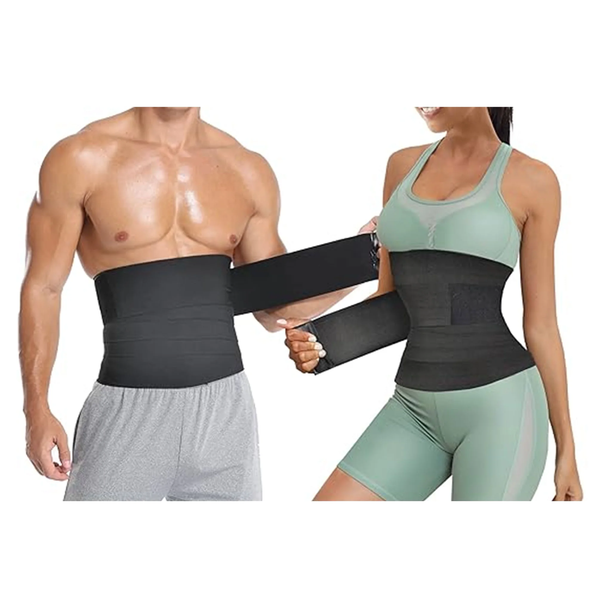 مشد الخصر الحراري – نحت فوري ودعم مثالي للظهر . [ ٪40 خصم على القطعتين  ]