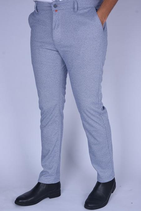 Pantalon BOSS Slim FIT en coton, cachemire Light stretch Ref-BCX6001 ( Bleu ciel )