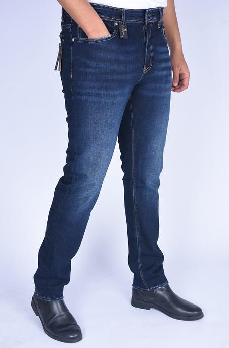 Jean relaxed fit massimo Dutti Ref-MA76441 ( Bleu Délavé )