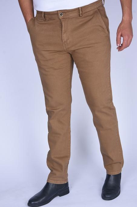 Pantalon Boss en toile piqué Ref-BPX881 ( Tabac )