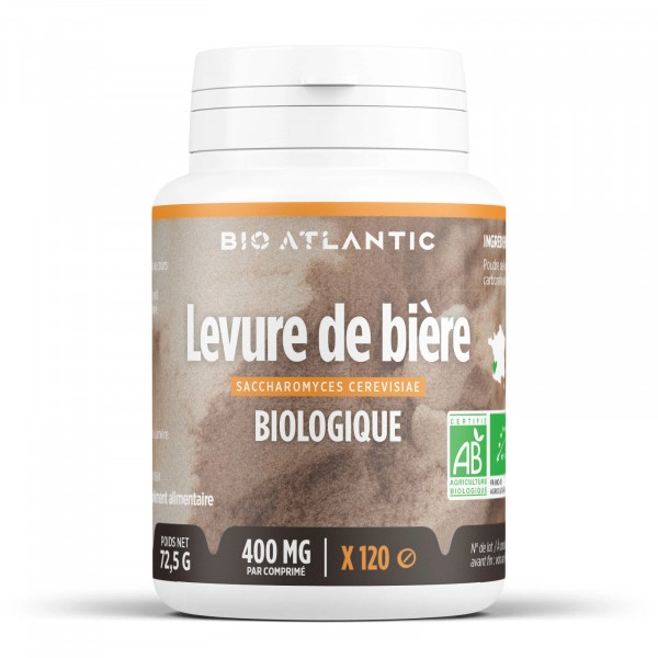 GPH DIFFUSION Levure De Bière BIO 400 mg | 120 comprimés
