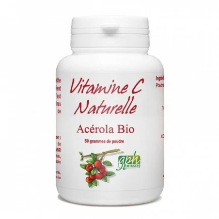 GPH DIFFUSION ACEROLA BIO(vitamine C nature) 1000 MG - 30 COMPRIMÉS