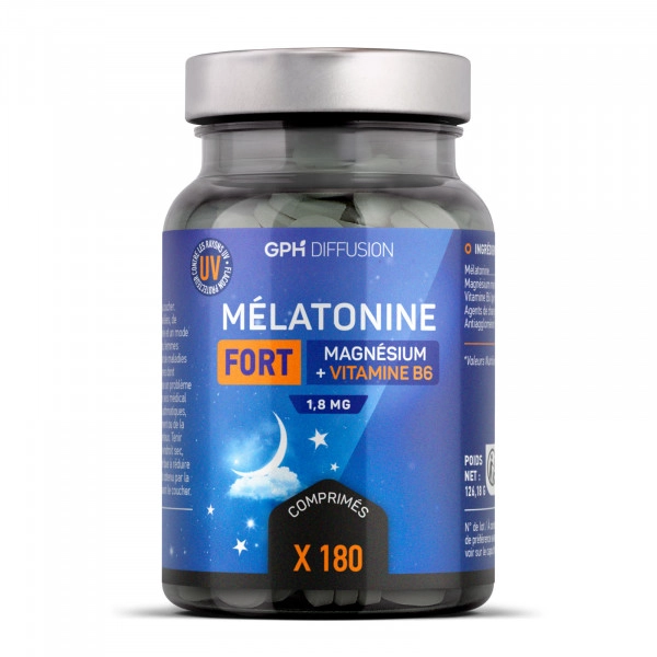 Mélatonine Fort 1.8 mg Comprimés