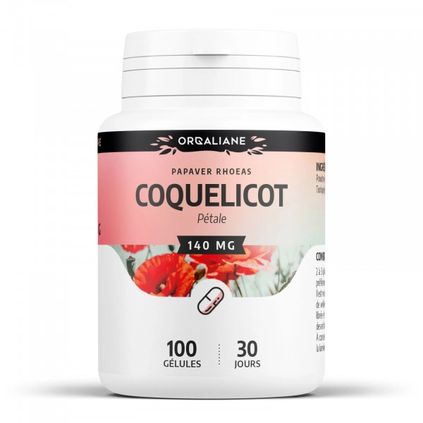 Coquelicot 140 mg 100 Gélules