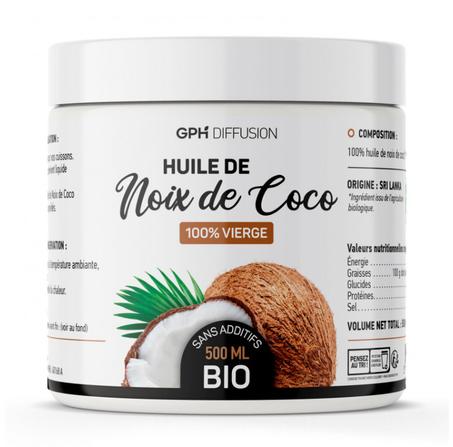 GPH DIFFUSION HUILE DE COCO BIO 500ML