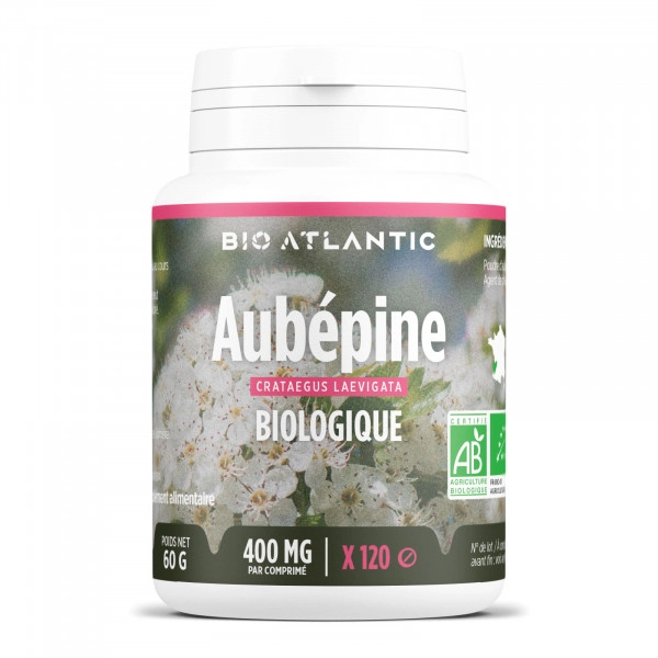 Gph diffusion Aubepine Bio 400 mg - 120 Comprimes