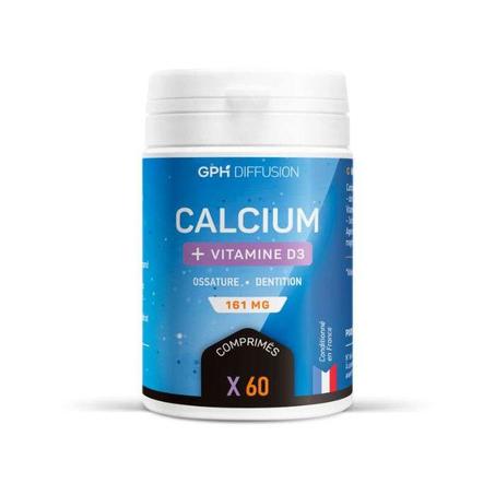 GPH CALCIUM + VITAMINE D3 161 MG 60 COMPRIMES
