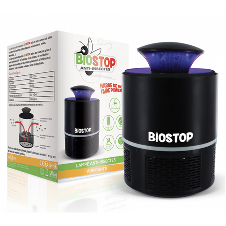 BIOSTOP LAMPE ANTI INSECTES