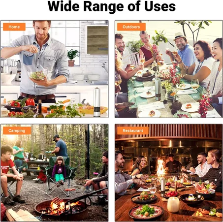 Set of 2 Electric Spice Grinders