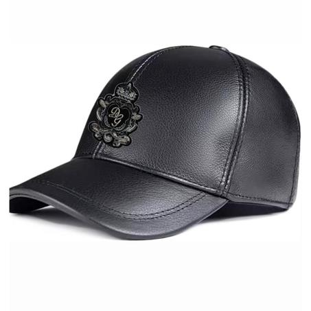 قبعة كاب جلدية فاخرة