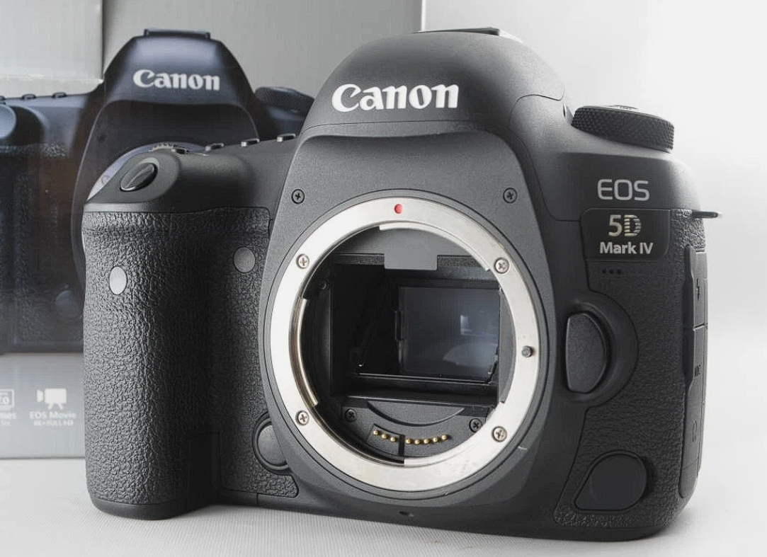 Mint Canon EOS 5D Mark IV Full Frame DSLR Camera with EF 90-300mm Lens Set