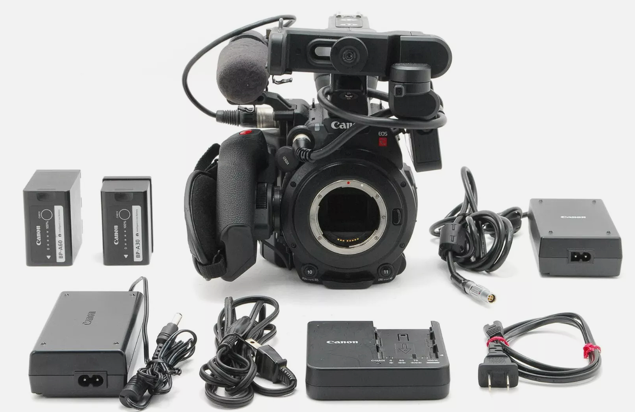 Canon EOS C200 Digital Cinema Camera Body EF Mount – 1063 Hours