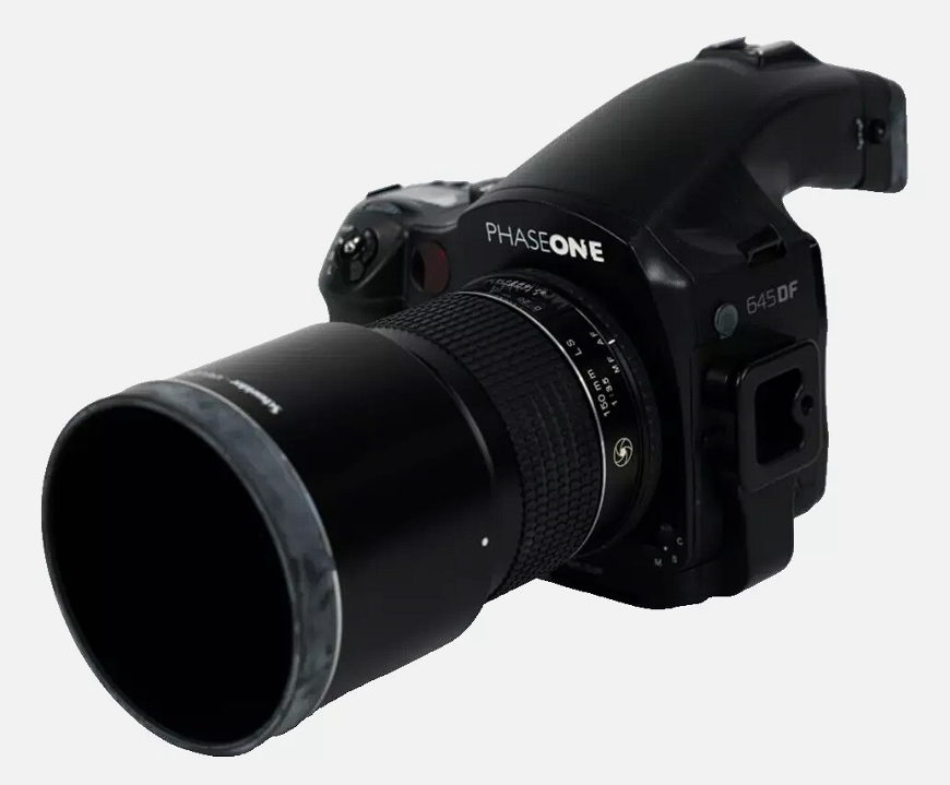Phase One 645DF Camera Body with Schneider 150mm f/3.5 LS Lens – Includes Case & Cables