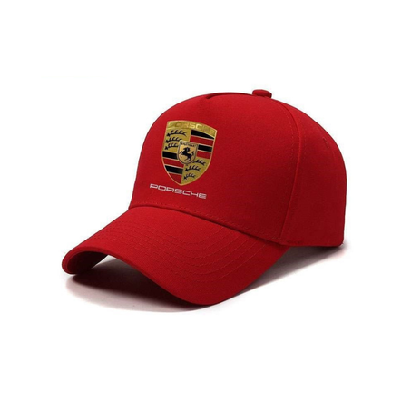 Casquette - porsche rouge