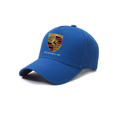 Casquette - porsche bleu