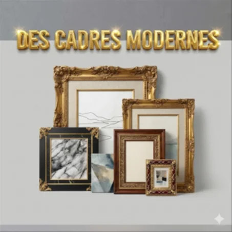 مجموعة الجداريات واللوحات DES CADRES MODERNES