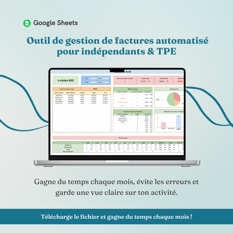 Outil de gestion de factures automatisé pour indépendants & TPE – Simple et efficace