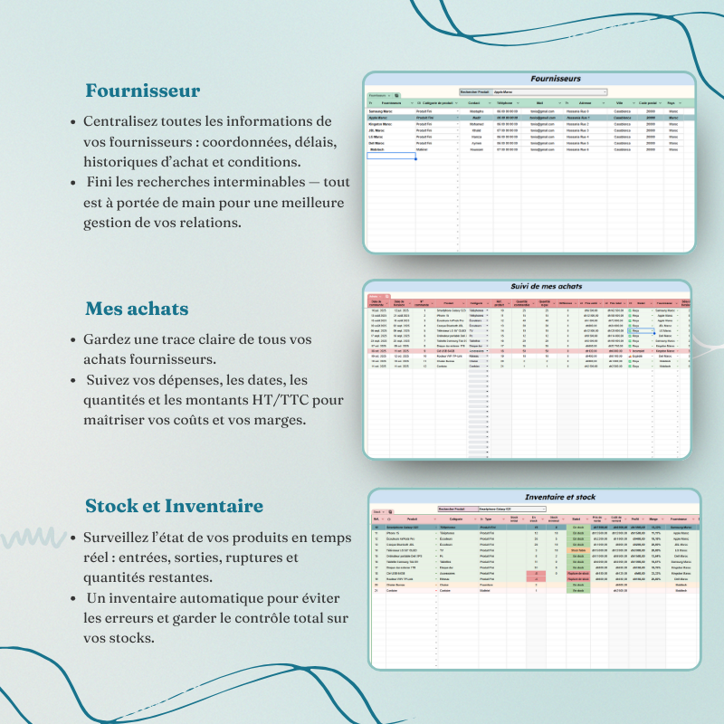 Gestion des Achats, Ventes, Stock & Inventaire | Outil tout-en-un pour entrepreneurs