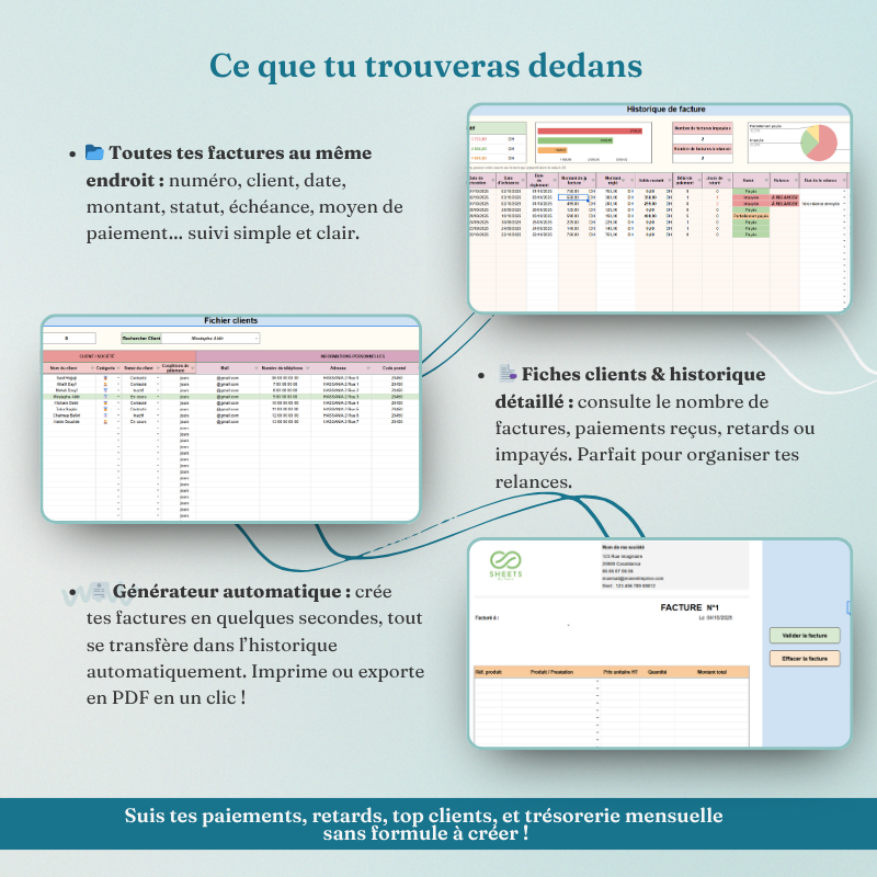 Outil de gestion de factures automatisé pour indépendants & TPE – Simple et efficace