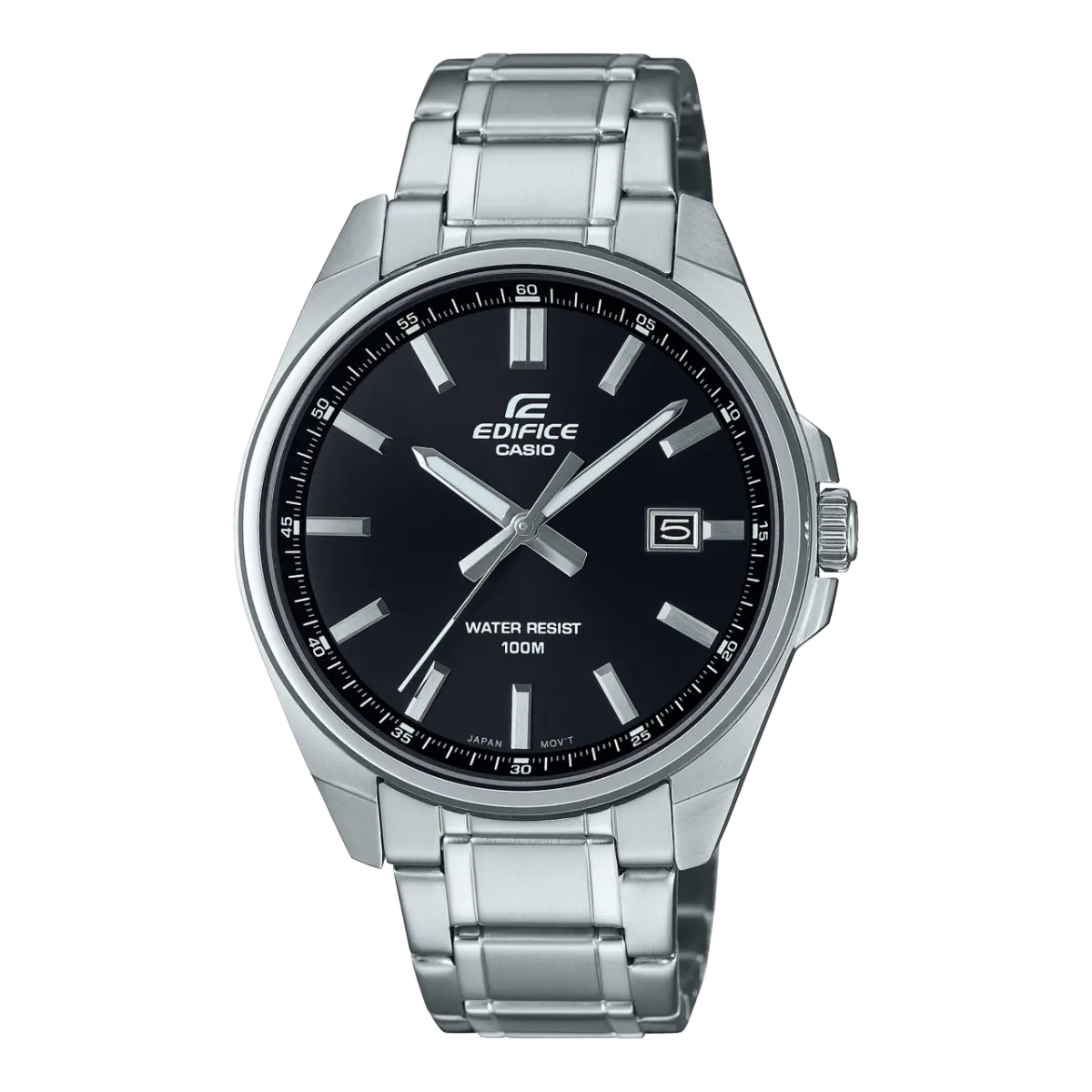 ساعة رجالية فاخرة Casio Edifice ⌚│أناقة يابانية ✨ + مقاومة للماء 💧 + زجاج ياقوتي ضد الخدش 🛡️