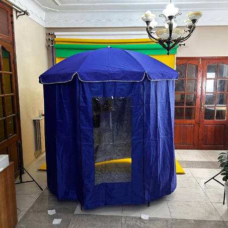 Parasol de Plage avec Paroi Amovible Protection UV – مظلة شمسية مع سترة خلفية