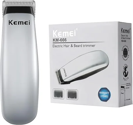ماكينة حلاقة الشعر اللاسلكية KEMEI 666 للرجال