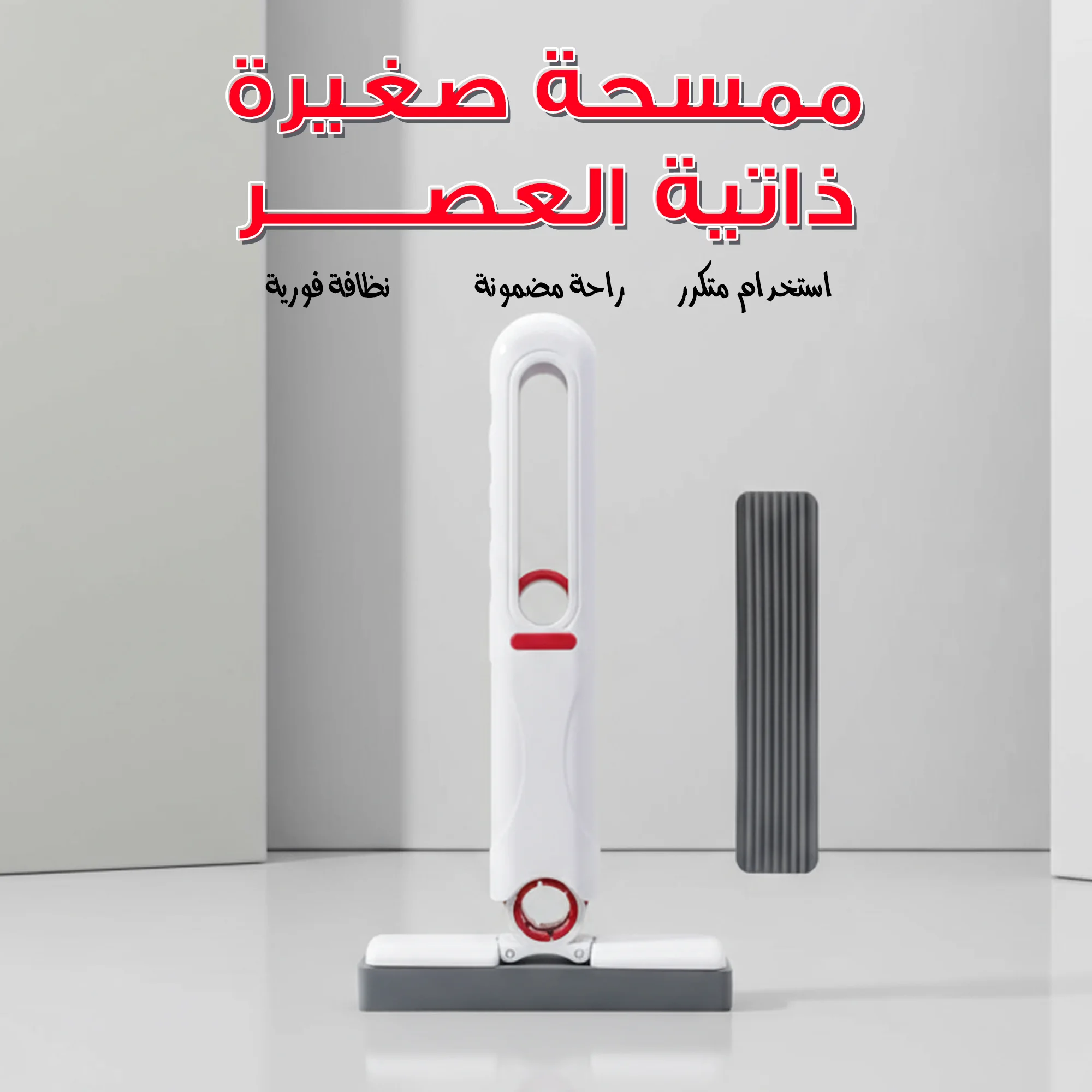 ممسحة صغيره ذاتية العصر