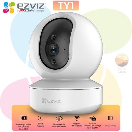 Ezviz Caméra de sécurité intérieure WiFi 1080P,