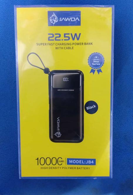 Power Bank 22.5W . 10000 MAH avec 3 cables intégré