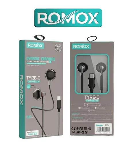 سماعات ROMOX MOX-02 — Type-C
