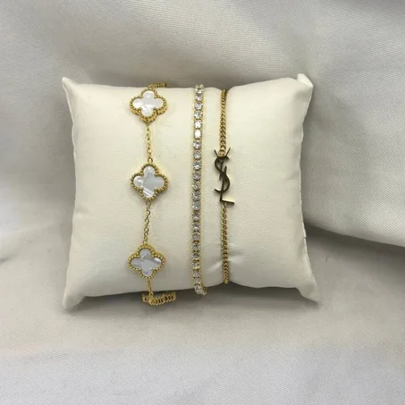 Ensemble de Bracelets Trio Luxe