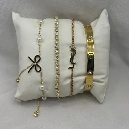 Ensemble de Bracelets Luxe