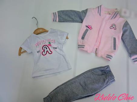 🔥 طقم رياضي 3 قطع أنيق ومريح 🔥