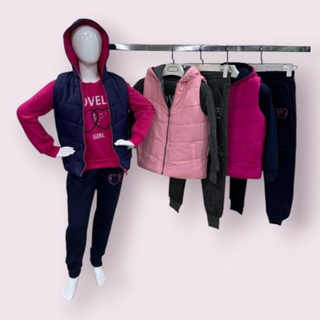 🔥 طقم رياضي 3 قطع أنيق ومريح 🔥