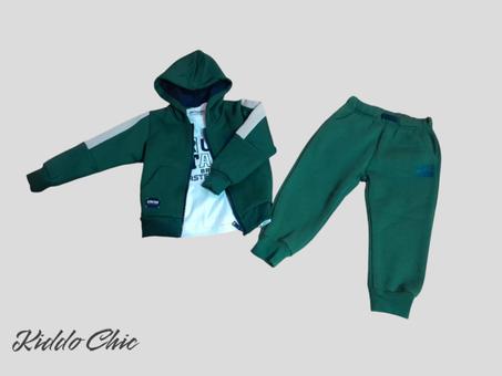 🔥 طقم رياضي 3 قطع أنيق ومريح 🔥