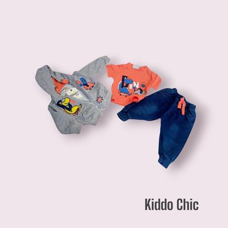 🔥 طقم 3 قطع أنيق ومريح 🔥