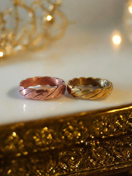 Magnetic copper rings