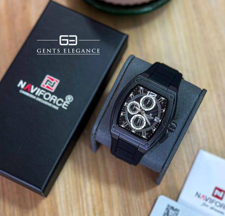 ⏱️ ساعة NAVIFORCE الرجالية – مزيج القوة والأناقة
