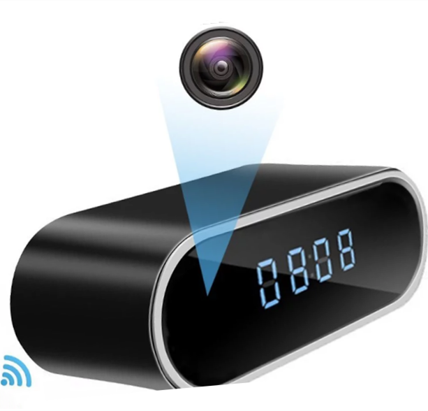 الساعة الذكية مع كاميرا مخفية للحماية بيتك و أطفالك بدقة 4K