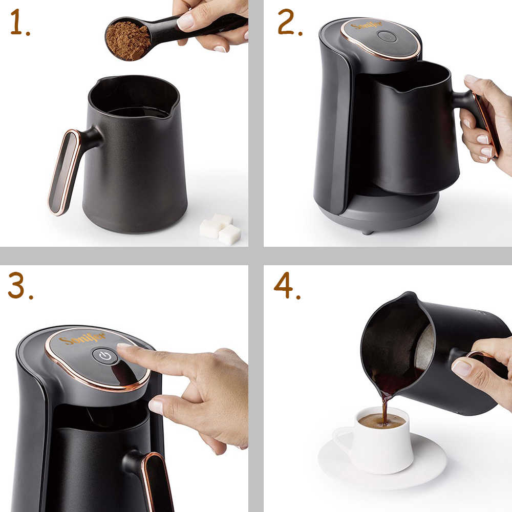 ماكينة لصنع القهوة التركية