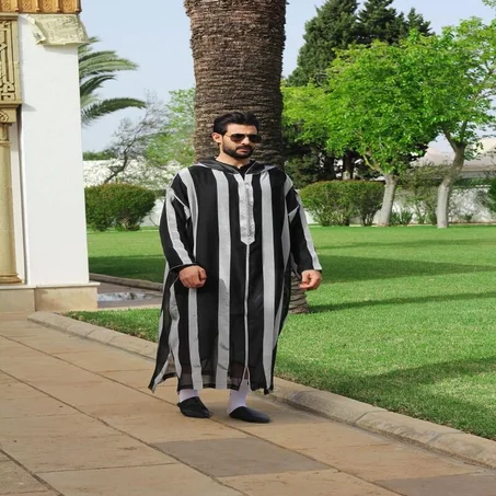 جلابة شعر حر