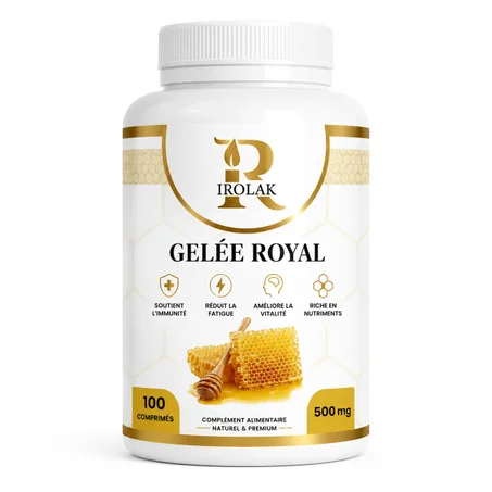 IROLAK Gelée Royale 500 mg – Vitalité & Défenses Naturelles