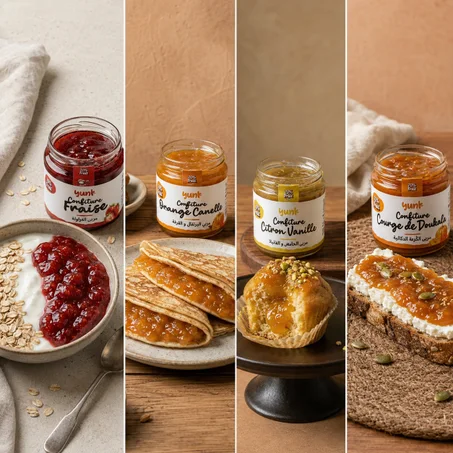 Pack Gourmand — 4 saveurs de confitures artisanales