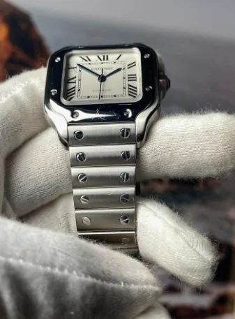 Cartier Santos  SILVER