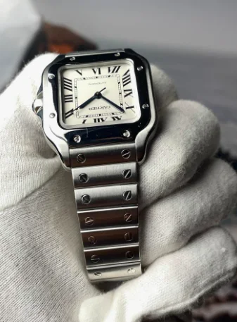 Cartier Santos  SILVER
