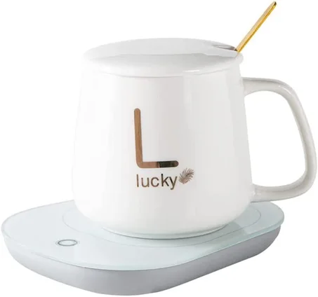 وب ذكي لتسخين المشروبات - أبيض