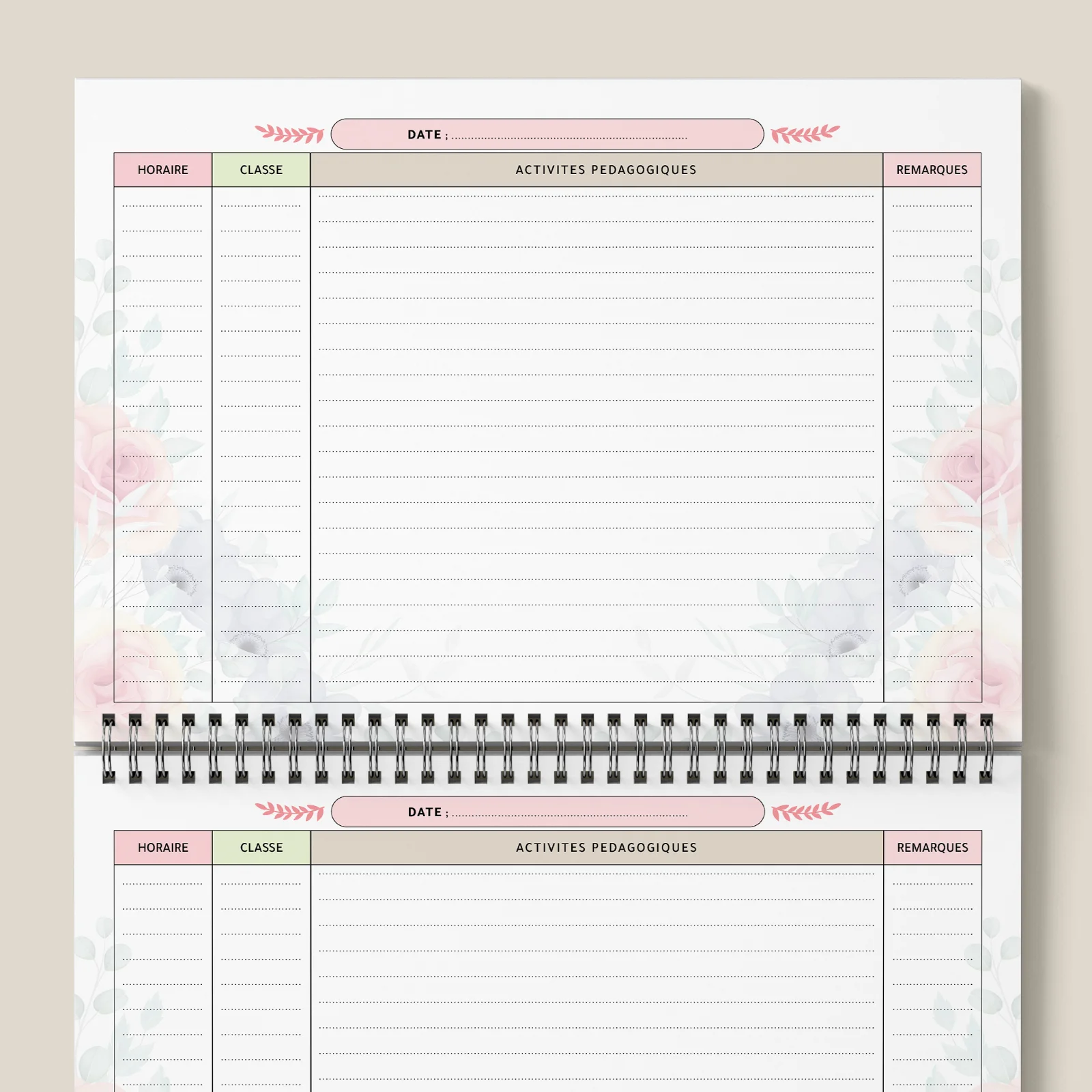 Cahier Journal 